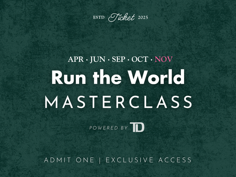 MASTERCLASS TICKET · (NOVEMBER 7TH 2026)