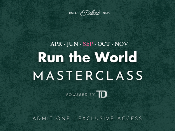MASTERCLASS TICKET · (SEPTEMBER 5TH 2026)