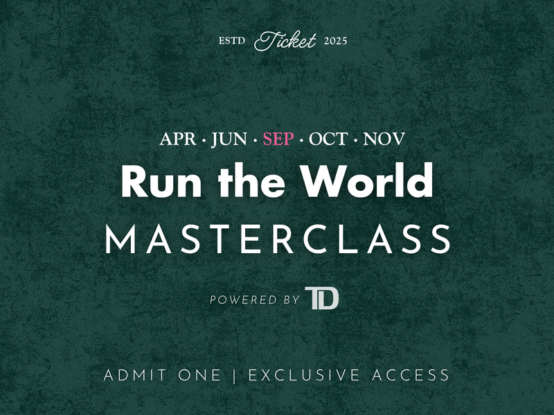 MASTERCLASS TICKET · (SEPTEMBER 5TH 2026)