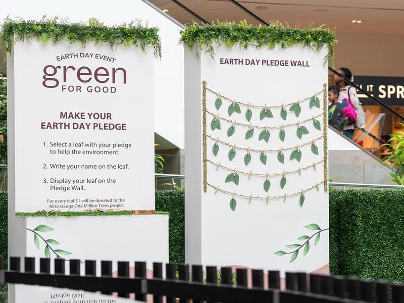 Earth Day Pledge Wall