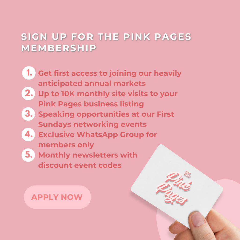 Sign up for the Pink Pages Membership!